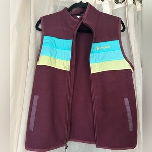 NWT Cotopaxi striped fleece vest